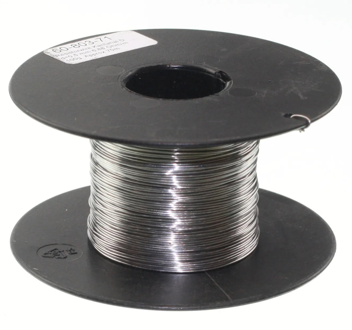 Modstands-/varmetråd Kanthal D - 0,5mm - 6,88 Ohm/m. 1 meter