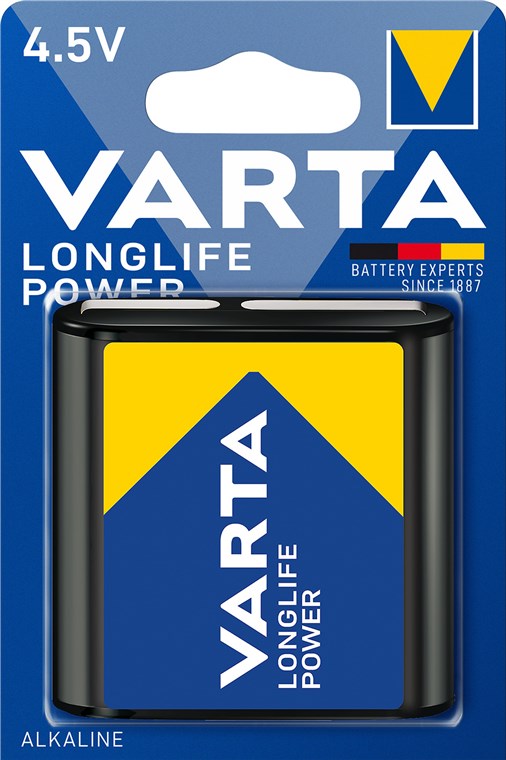 Batteri Alkaline, 4,5V