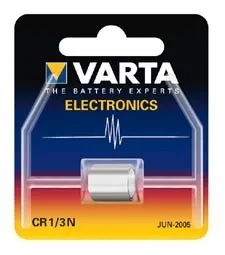Lithium knapcellebatteri, 10,6 x 10,8mm. 3V, 170mAh