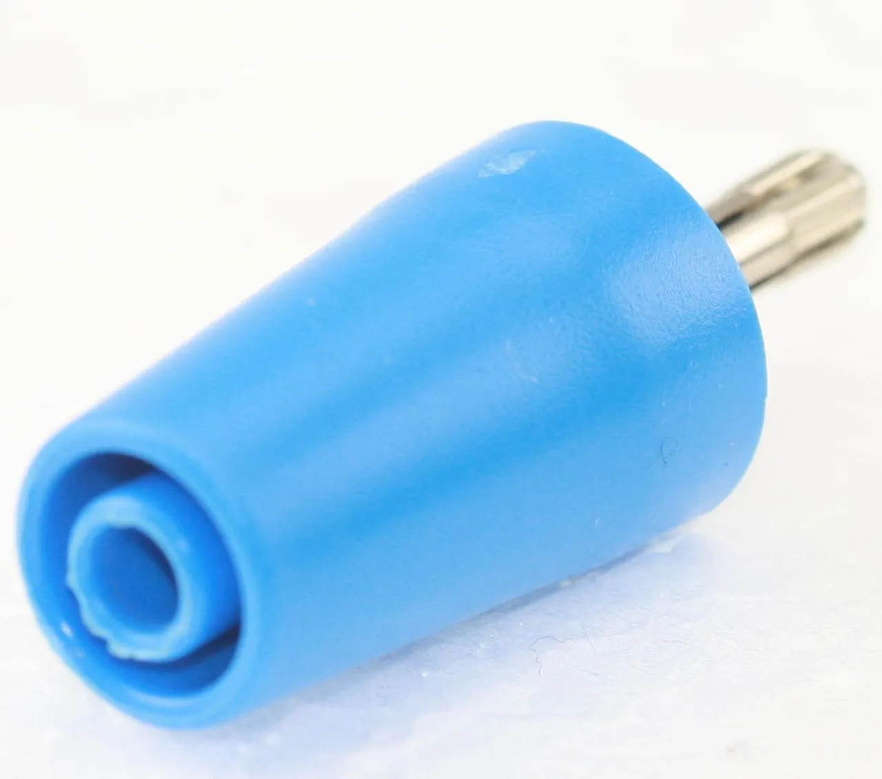 Sikkerhedsbanan ADAPTER, BLÅ 4mm.