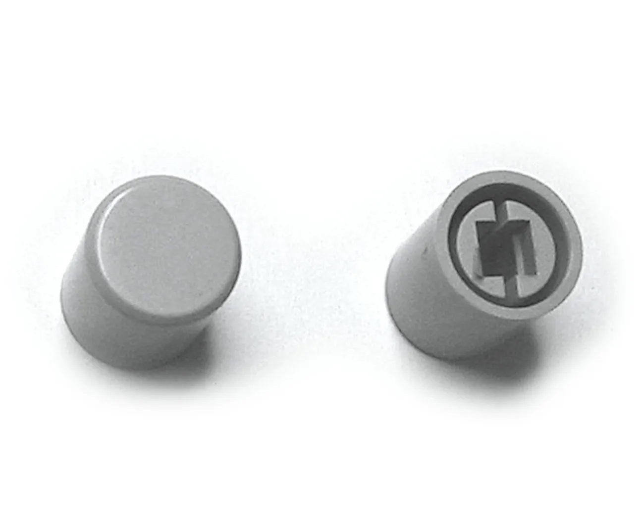 Hætte for Schadow tast, GRÅ, Ø=8,86x10,49mm.