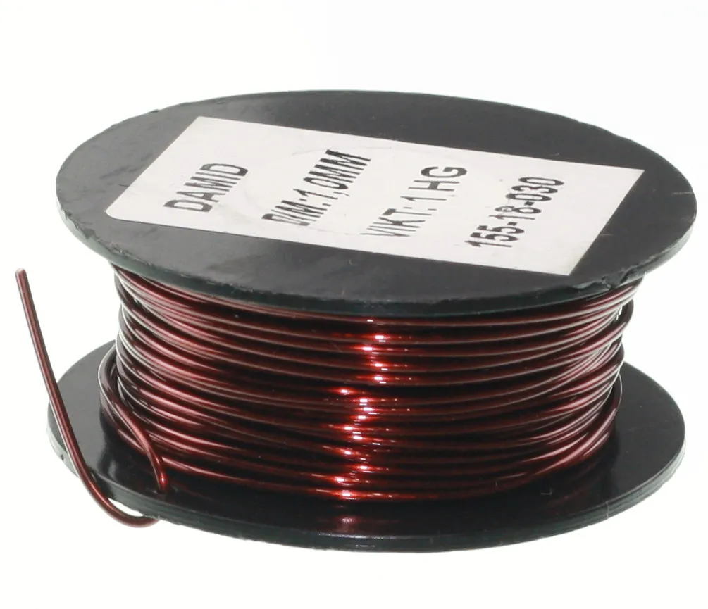 Kobbertråd, lakeret, 1,00mm, 100g