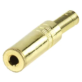 3.5mm stereo hun guld