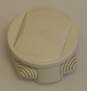 Membrandåse, IP44, GLANDED, 65x65x35MM