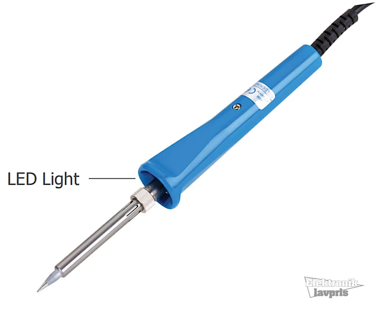 Loddekolbe 30W m.LED-Belysning