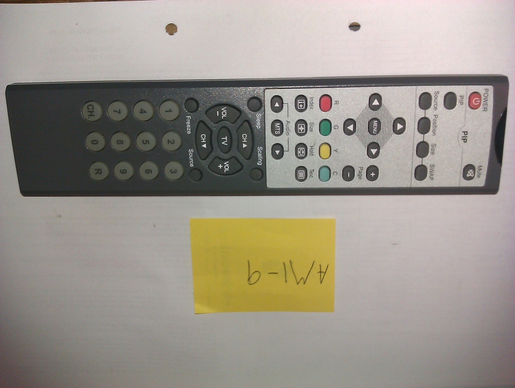 Amitech Fjernbetjening AMI-9 GRÅ