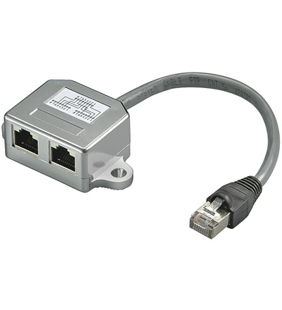 CAT T-Adapter 1x 10/100 BaseT   1x ISDN