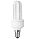 E14 11W 2 tube 550 lm 10.000h