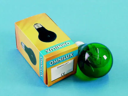 OMNILUX A19 230V/25W E-27 GRØN