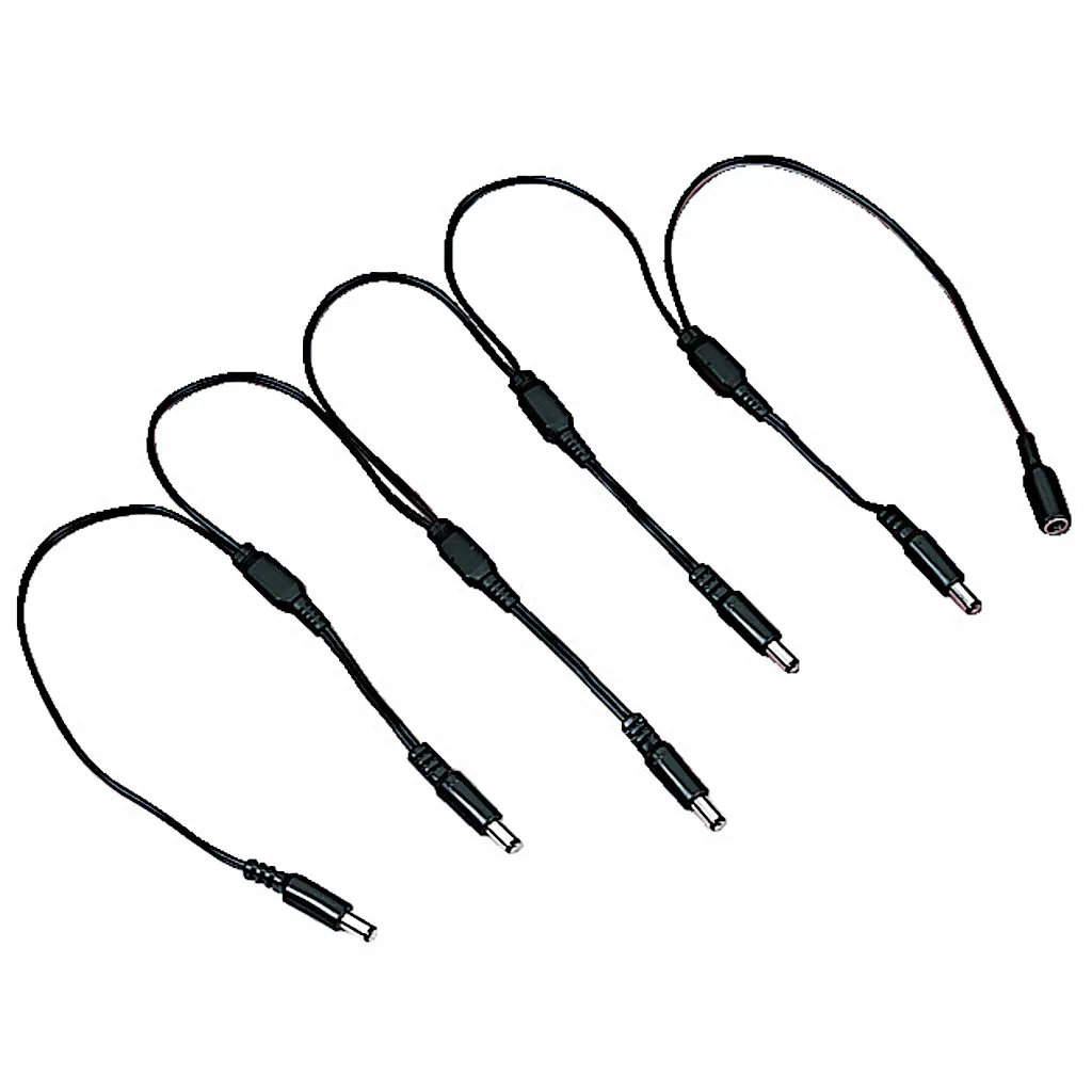 DC-kabel til effektpedaler 1-5 (2,1/5,5)