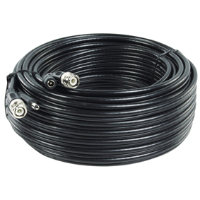 KNIG 20 M SECURITY COAX CABLE RG59 + DC POWER