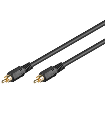1 x phono han til 1 x phono han 20m/75ohm