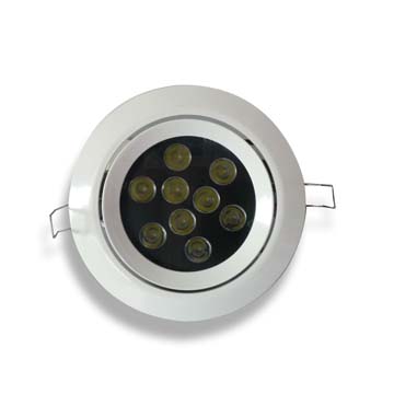 LED indbygningsspot, 9W