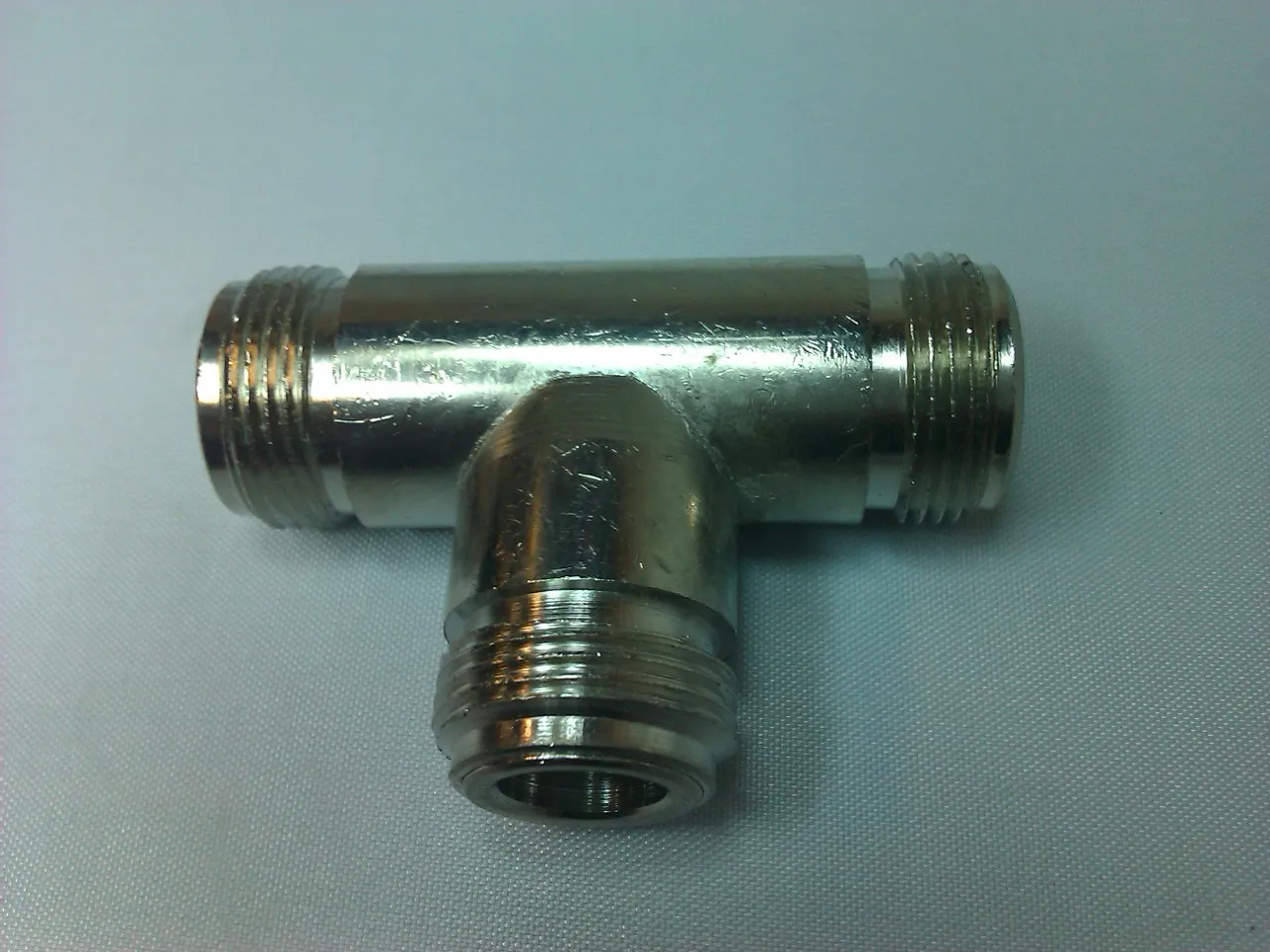 N HUN - 2 x N HUN adapter T-stykke