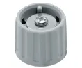 Knob 21/4mm Blank Grå