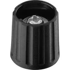 Knap 21/4mm, Mat SORT