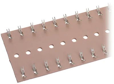 Loddestol Terminal Board 38x500mm. Double Rowed