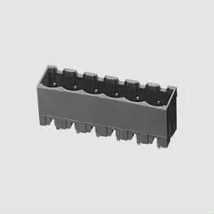 Box Header 5,0 Vert. 2-Pole Closed End