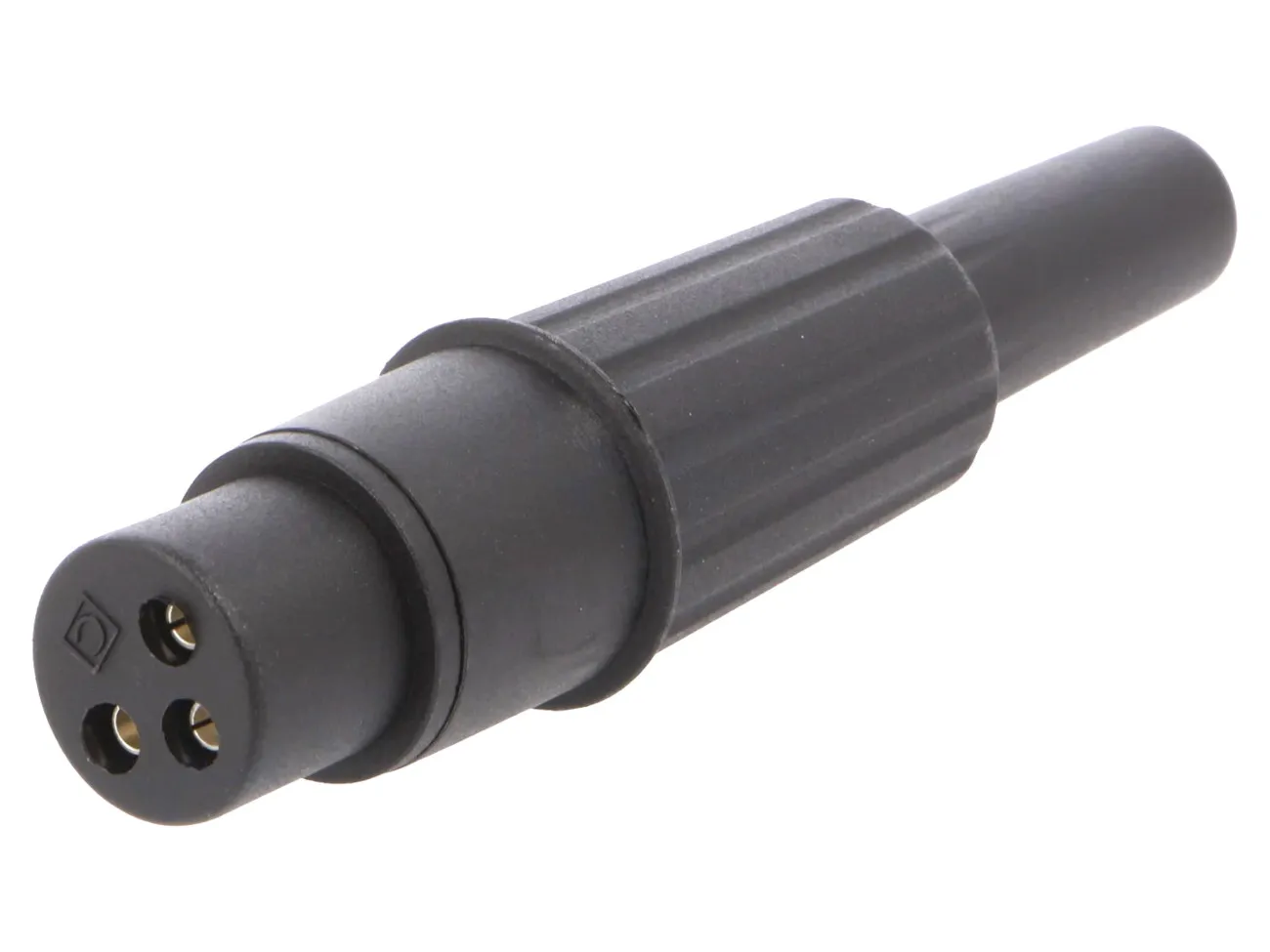 3-pol XLR Hun ALL PLAST