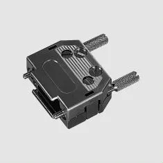 D-Sub-Hood 25-Pole Metallized Fingerskruer