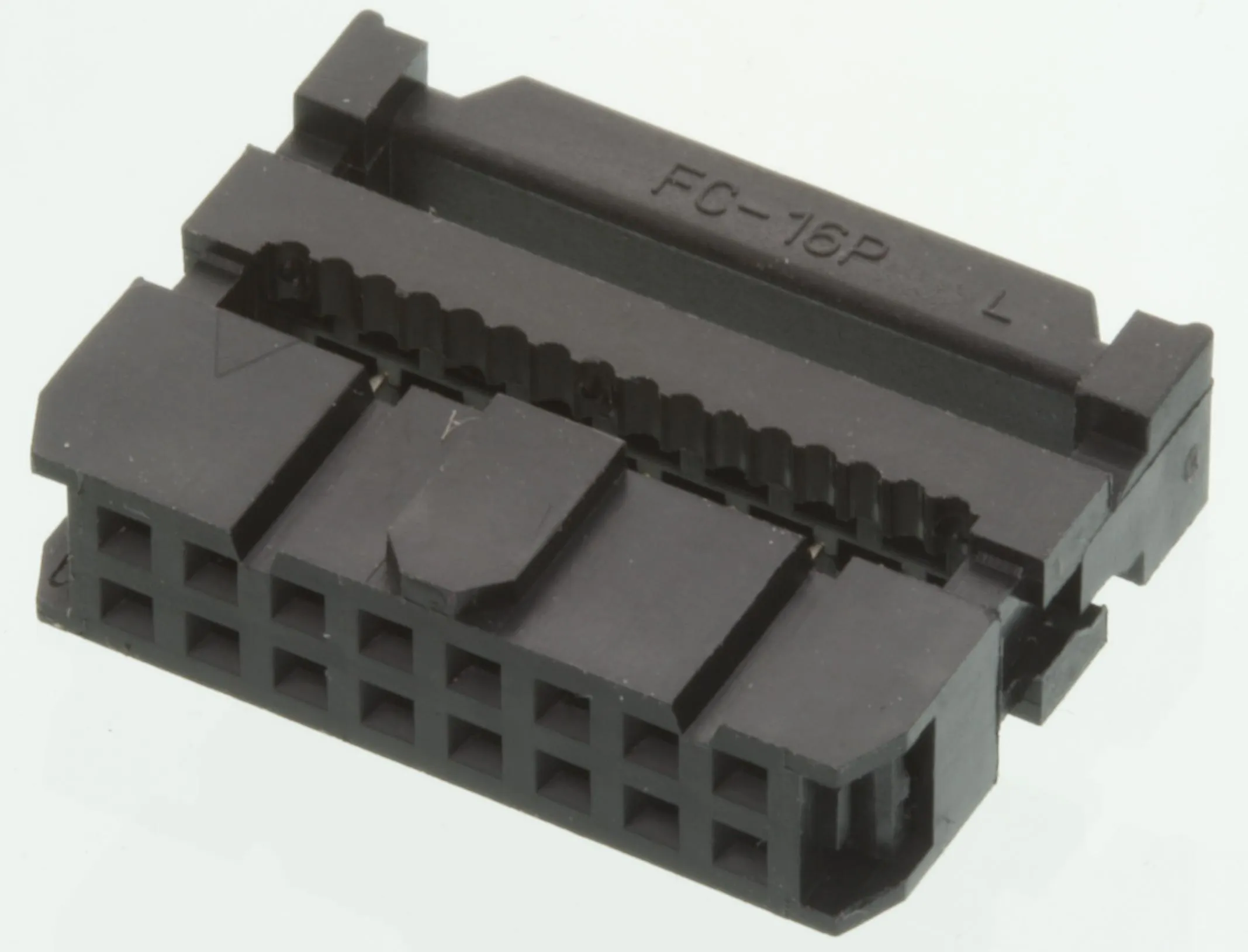 IDC Connector 16-Pole Strain Relief