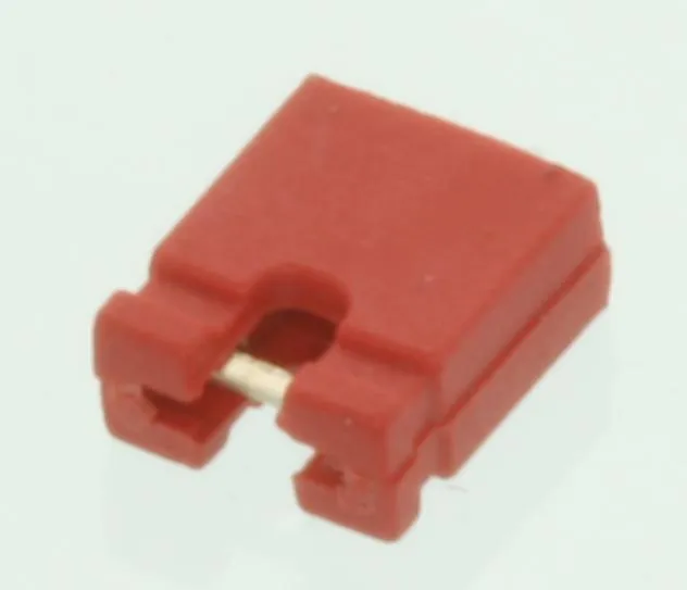 Jumper Open P= 2,54mm Red