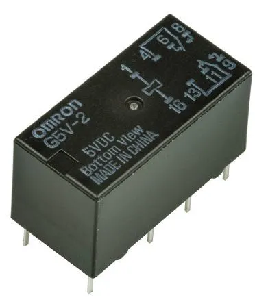 Relay DPDT 2A 12V 960R G5V-2-H1 12VDC