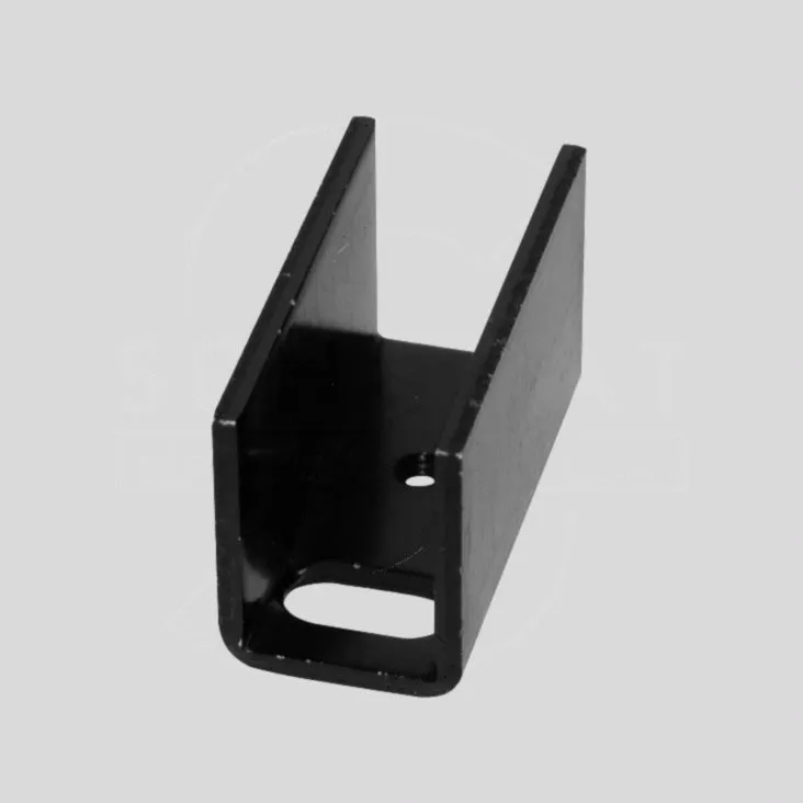 U-Køleplade Alu Sort Til TO220/SOT32 25x12x15mm