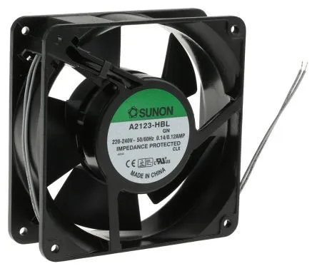 Fan 230V 120x38 B L 164,7m³/h 45dBA 23W
