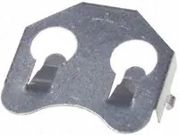 Knapcelle Clip 20mm 1 Cell PC Pin