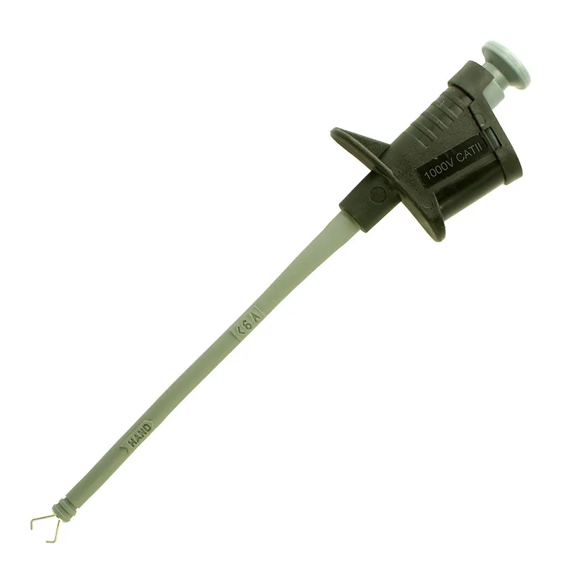 Test Clip 4mm Flexible CAT-III Sort