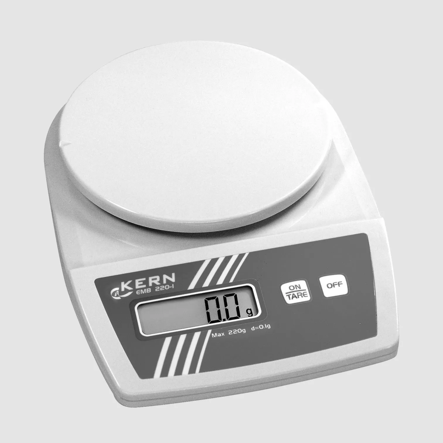 KERN Præcisionsvægt max. 2,2kg/1g