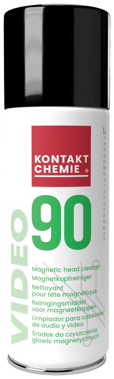 Video 90, Rengøring af Tonehoveder, 200ml