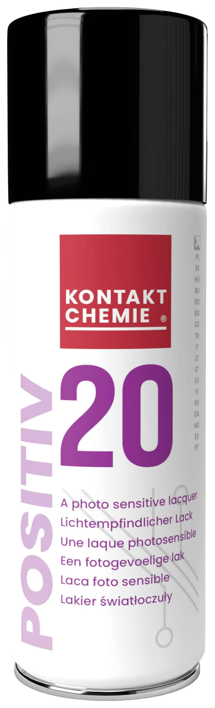 POSITIV 20, Flydende fotoresist, 200ml