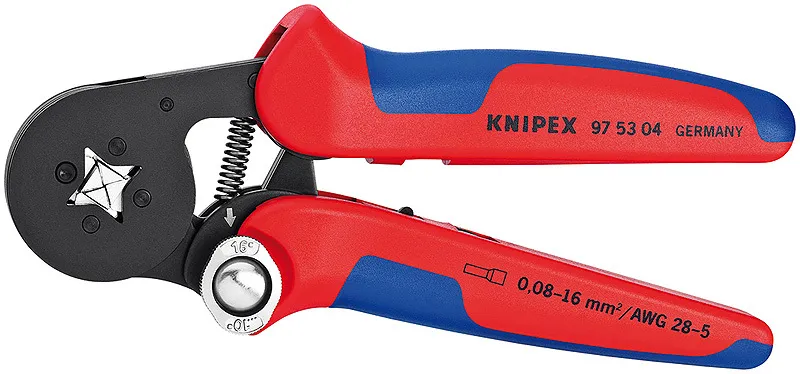 Crimp-tang til terminalrør 0,08 - 6 mm²   Selvindstillelig