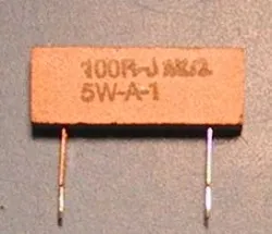 WW resistor 5W 100R radial 100stk.