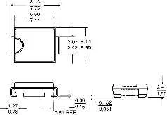 SMD Schottky 100V 1A SMB