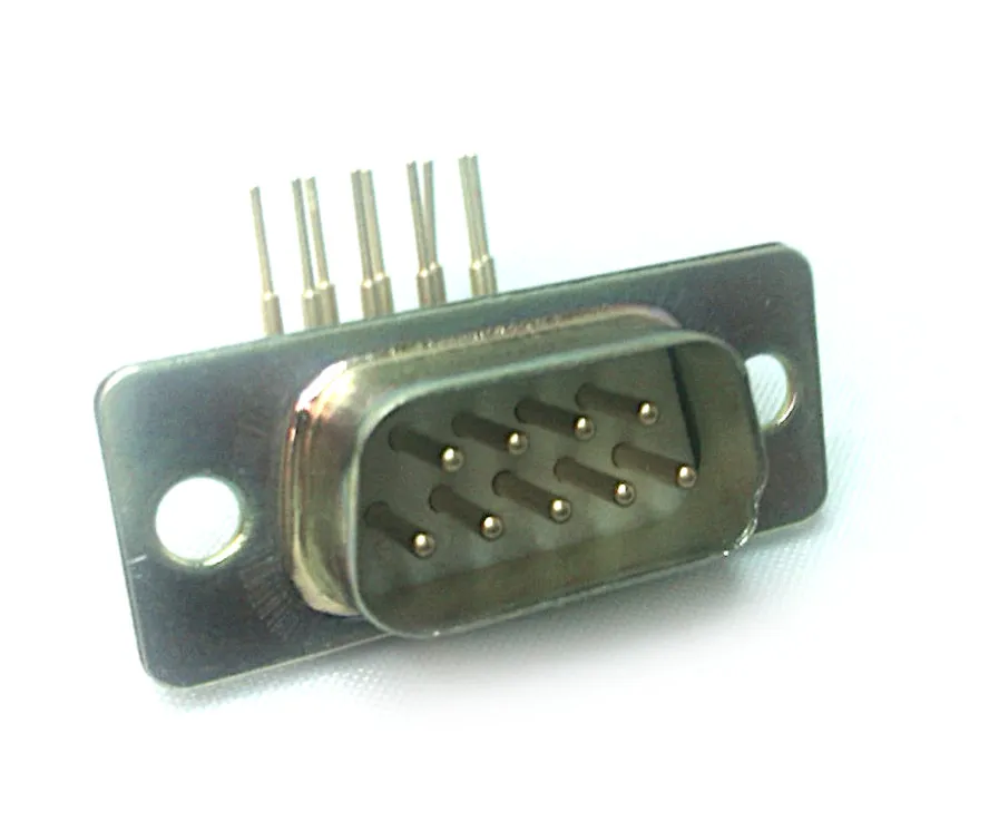D-Sub Plug 9-Pole Solder Pin 90°