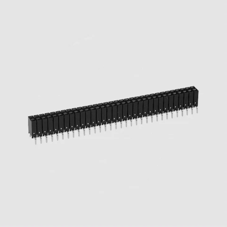 Female Header 2R Straight 2x32-Pole