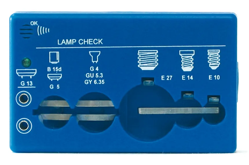 Lampetester til halogen- og glødelamper