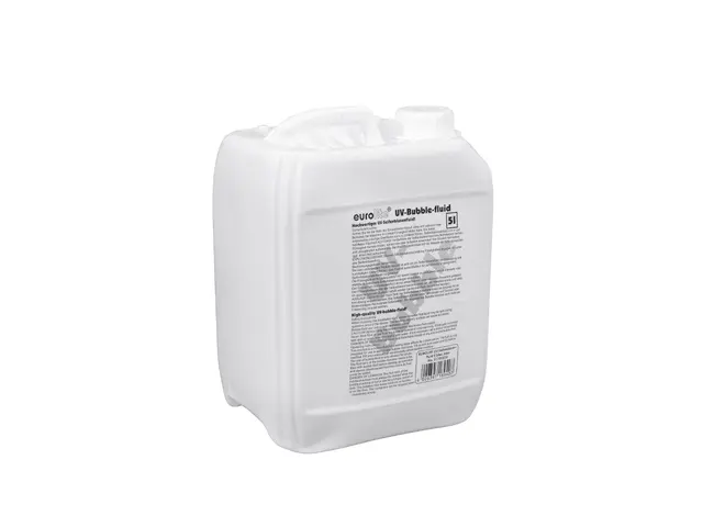 Sæbeboblevæske, UV-Aktiv, 5 L, BLÅ