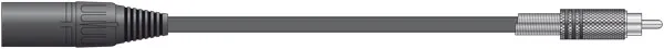 Highend OFC XLR-RCA lead 20m