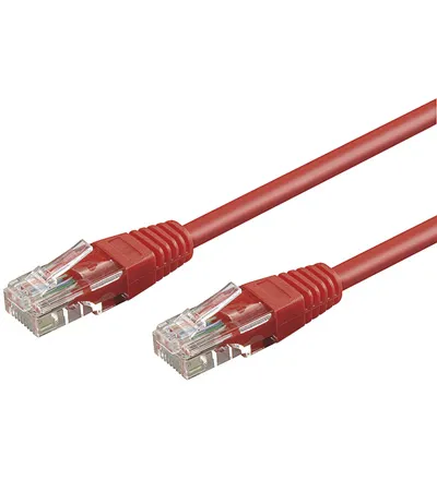 Patch Cable utp rj45 Netw. 15m Rød