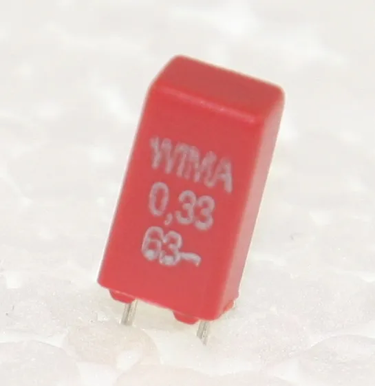 MKT Capacitor 330nF  63V 10% P2,5