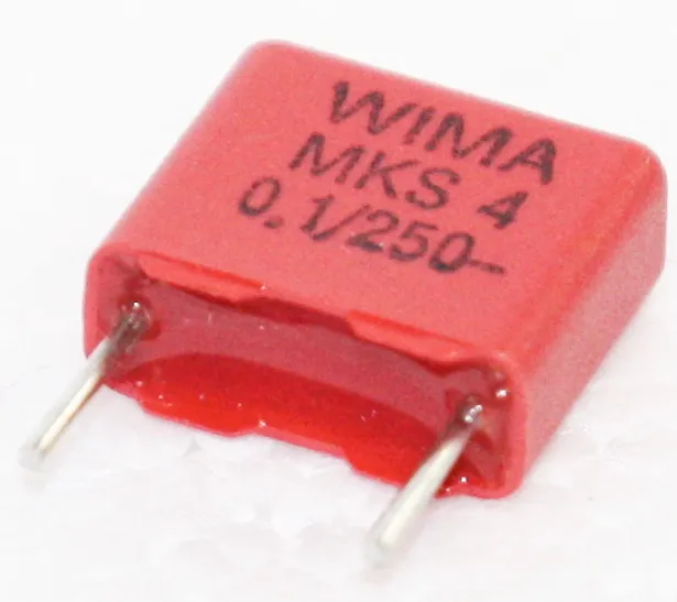 MKT Capacitor 100nF 250V 10% P7,5