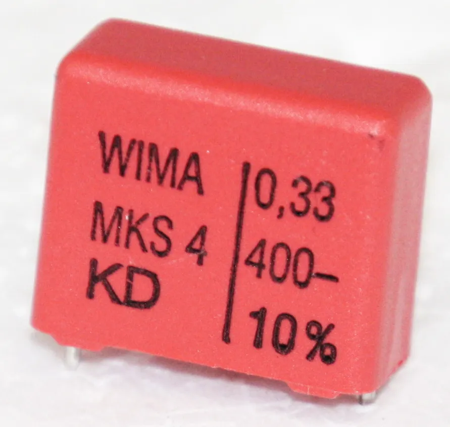 MKT Capacitor 330nF 400V 10% P15