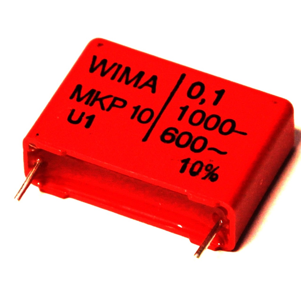 MKP Capacitor 100nF 1000V 10% P22,5