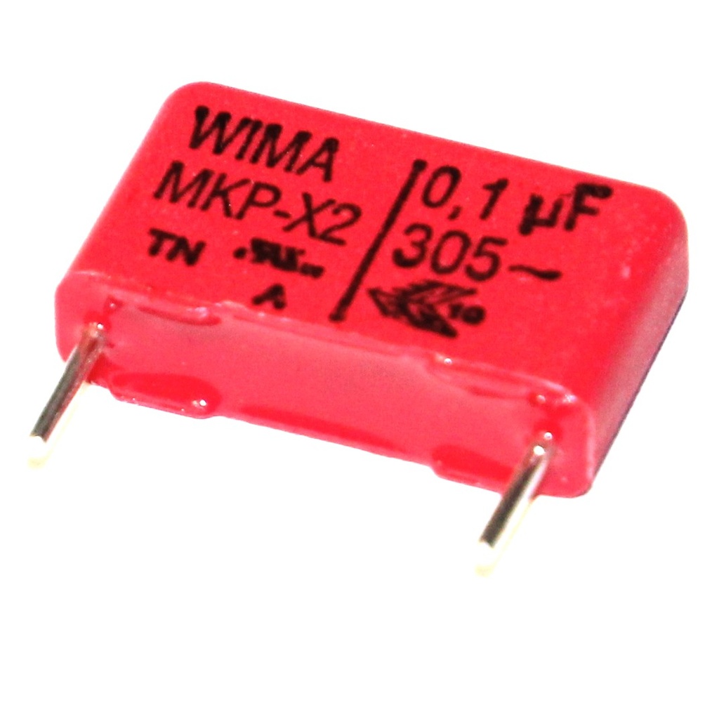 MKP Capacitor 100nF 305V P15