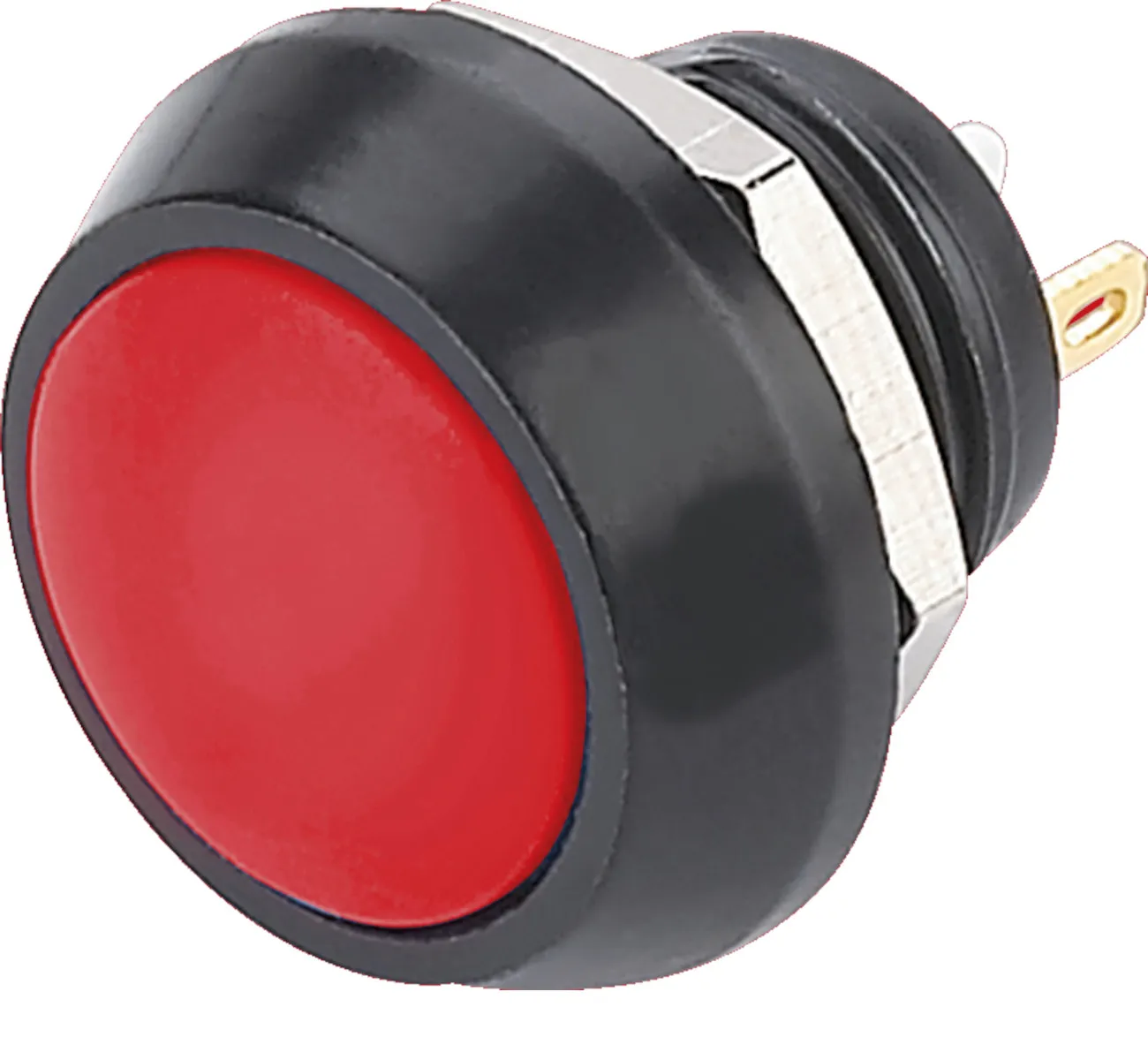 Miniature Momentary Switch 2A IP65 Red