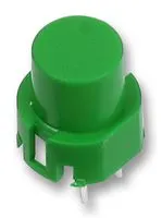 Keyswitch Round Green/Grøn